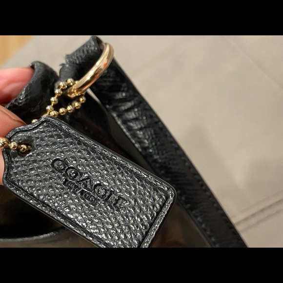 SOLD! Coach Crossbody bag, signature Canvas - Picture 8 of 14